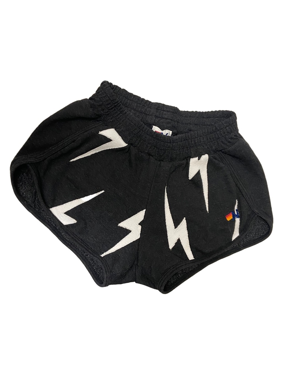 Aviator Nation Womens XS Bolt Embroidered Sweat Shorts